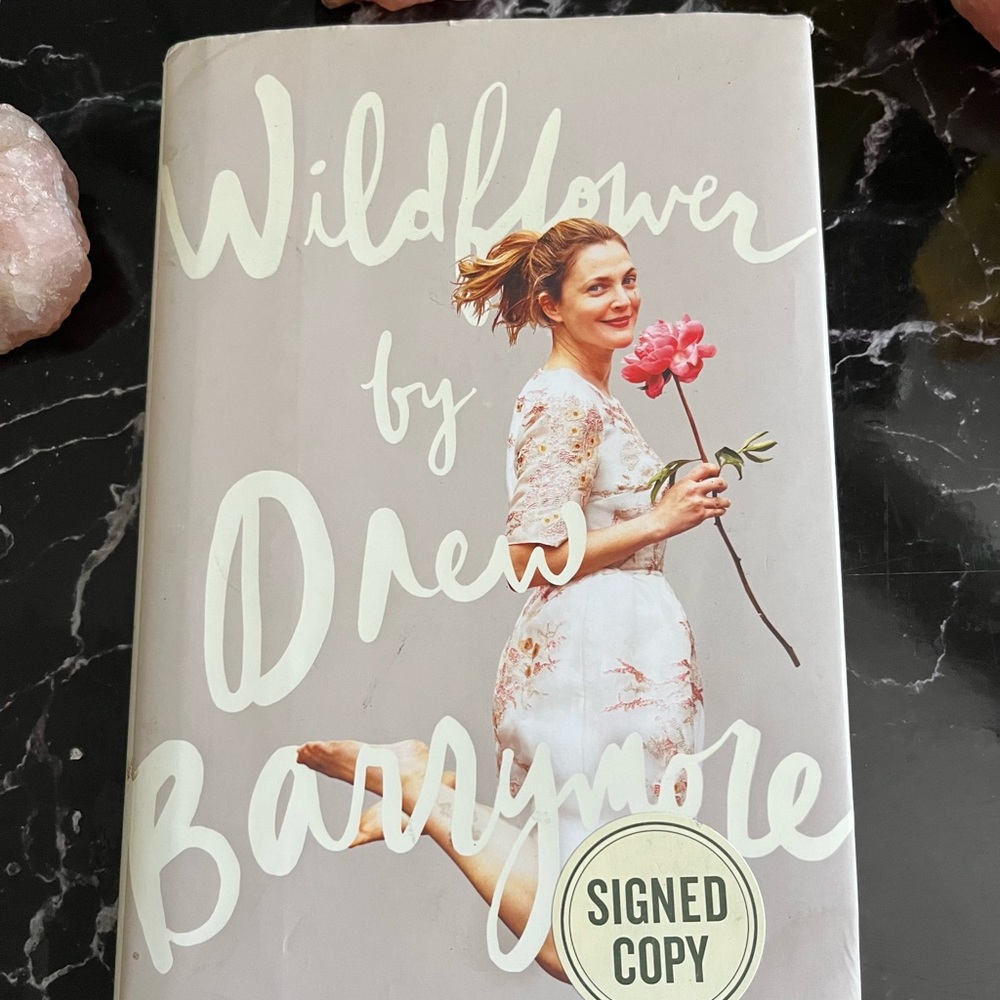 A signed copy of Drew Barrymores Memoirs.